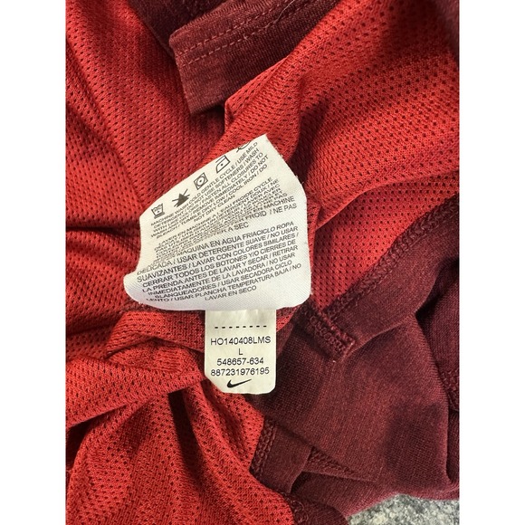 Nike Running Dri-FIT 1/4 zip women's Pullover Large - Picture 8 of 12